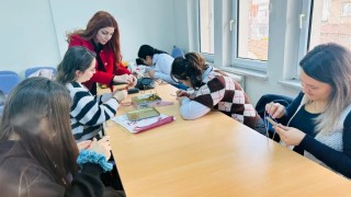 Bilecikte Çocuk Evleri Sitesinde Kazaziye Takı Kursu başlatıldı