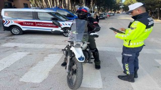 Bilecikte motosiklet ve motorlu bisikletlere sıkı denetim