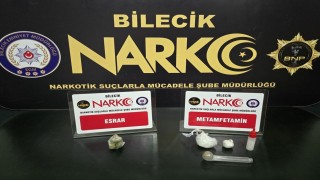 Bilecikte narkotik operasyonu: 2 gözaltı