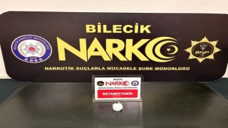 Bilecikte narkotik operasyonunda metamfetamin ele geçirildi