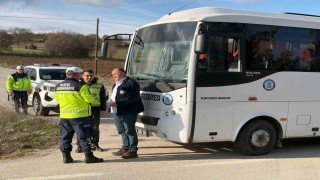Bilecikte sivil otobüs denetiminde 1 sürücüye işlem