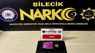 Bilecikte uyuşturucu operasyonu: 1 gözaltı