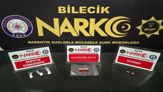Bilecikte uyuşturucu operasyonu: 4 şüpheli yakalandı