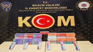 Bilecikteki 2 ayrı operasyonda 550 paket kaçak sigara ele geçirildi