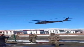 Bingölde helikopter destekli çalışma ile enerji kesintisi giderildi