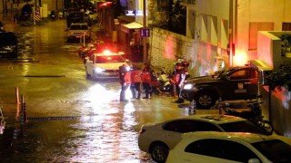 Bodrum Belediyesi yağış nöbetindeydi