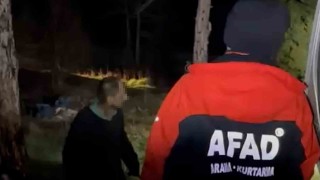Boluda kaybolan zihinsel engelli vatandaş 20 saat sonra sağ bulundu