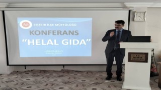 Bozkırda Helal Gıda konulu konferans