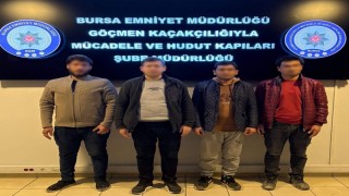 Bursada kaçak işçi operasyonu: 4 yabancı uyruklu şahıs yakalandı