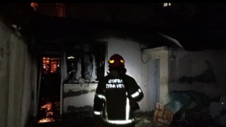 Bursada müstakil evde korkutan yangın