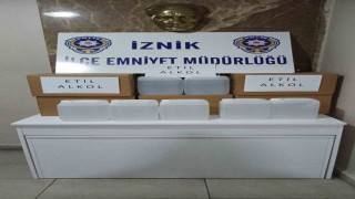 Bursada sahte alkol operasyonu: 135 litre etil alkol ele geçirildi