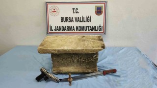 Bursada tarihi eser kaçakçılığına jandarma engeli
