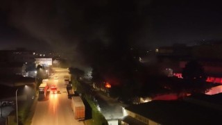 Bursada tekstil fabrikasında yangın