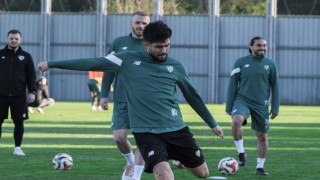 Bursaspor Menemen FK maçı hazırlıklarını sürdürdü