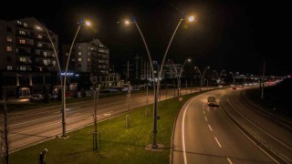 Çalı yolu büyükşehirle aydınlandı