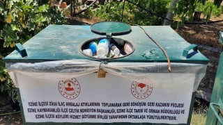 Çanakkalede 8 yılda yaklaşık 500 bin adet bitki koruma ürünü zirai atık ambalajı toplanarak imha edildi