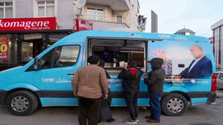 Canikte gönülleri ısıtan ikram