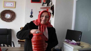 Çarşambanın tescilli lezzeti biber tuzu sofraları süslüyor