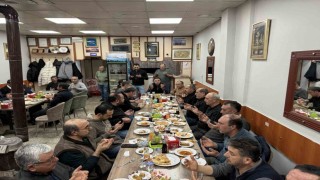 Çavdarhisarda kaymakam, protokol üyeleri ve muhtarlar iftarda buluştu