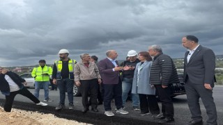 Çeşmeli- Kızkalesi Otoyolunda çalışmalar yerinde incelendi