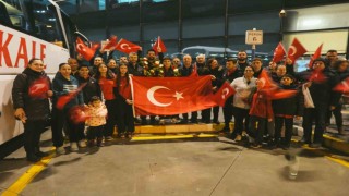 Çifte madalyalı şampiyona memleketinde coşkulu karşılama