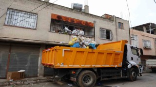 Çöp evden 115 bin lira ve ruhsatsız silah çıktı