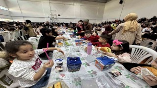 Çorum Belediyesinden çocuklara tekne orucu iftarı
