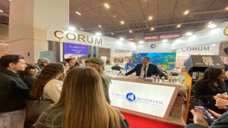 Çorumun gastronomi zenginliği uluslararası fuarda tanıtıldı