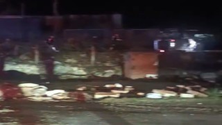 Cumalıkızıkta polis kovalamacası kazayla sonuçlandı: 1 kaçak, 1 yaralı