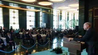 Cumhurbaşkanı Erdoğan: Terörsüz Türkiye sürecini sabote etmek isteyen karanlık odaklara rağmen 16 aydır başarıyla süreci yönetiyoruz