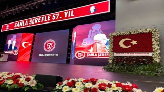 Cumhurbaşkanı Erdoğandan Bahçeliye 57 gülün yer aldığı tebrik çiçeği