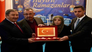 Darendede şehit aileleri ve gaziler onuruna iftar