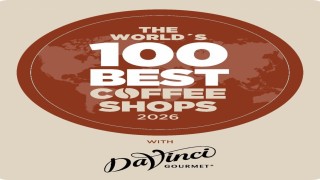 DaVinci Gourmet, Dünyanın En İyi 100 Kahve Dükkanı 2026nın sponsoru oldu