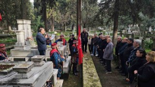 Demirci Mehmet Efe Nazillideki mezarı başında anıldı