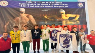 Denizlili yüzücü Türkiye şampiyonu oldu