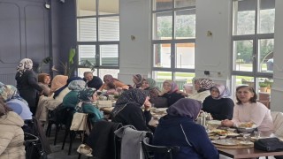 Dikiş nakış kursu kursiyerleri kahvaltıda buluştu