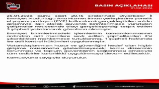 Diyarbakır Emniyet Müdürlüğüne EYPli saldırıda 3 gözaltı