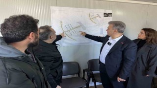 Dr. Mustafa Canbey Körfezde yatırımları yerinde inceledi