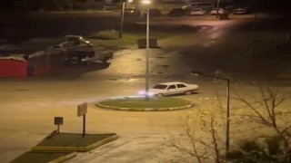 Drift atan otomobil sürücüsü tepkilere neden oldu