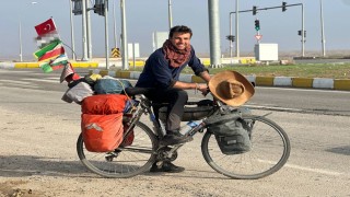 Dünya turundaki İtalyan gezginin Türkiyedeki ilk durağı Şanlıurfa oldu