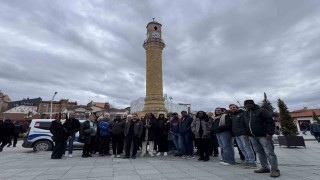 Dünyanın farklı ülkelerinden gelen turizm acente temsilcileri, Çorumun tarihi mekanlarını gezdi