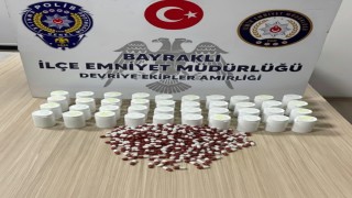 Durdurulan araçta 2 bin uyuşturucu hap ele geçirildi