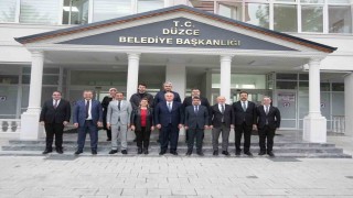 Düzce Belediyesi KDK heyetini ağırladı