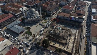 Düzcede kent meydanının temeli atıldı