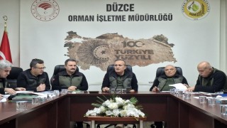 Düzcede ormanlarla ilgili çalışmalar değerlendirildi