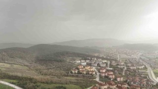 Düzcede toz taşınımı etkili oluyor