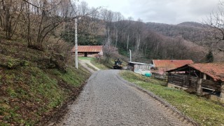 Düzcede yol bakım çalışmaları tamamlandı