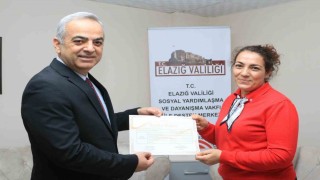 Elazığ aile destek merkezi kursiyerlerine sertifika