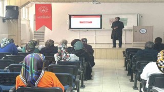 Elazığda kadına yönelik şiddetle mücadele eğitimi verildi