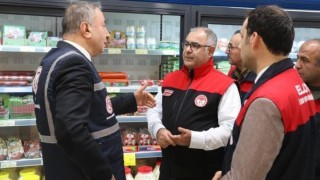 Elazığda Ramazan öncesi gıda denetimleri arttırıldı